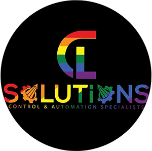 CL solutions logo with tagline: control and automation specialists